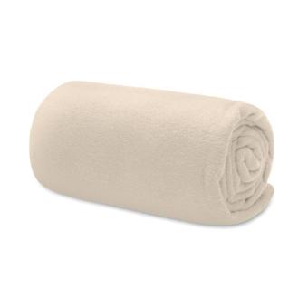MUSALA RPET RPET Fleece-Reisedecke Beige
