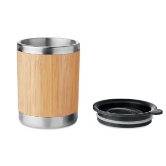 LOKKA Tumbler in bamboo cover 250ml Timber