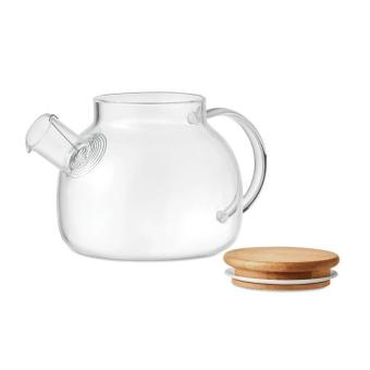 MUNNAR Teapot borosilicate glass 850ml Transparent