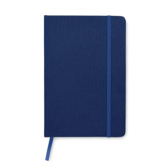 NOTE RPET DIN A5 Notizbuch 600D RPET Blau