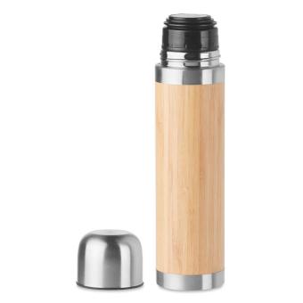 CHAN BAMBOO Double wall bamboo cover flask Timber