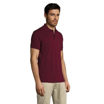 PRIME MEN POLO 200gr, burgundy Burgundy | L