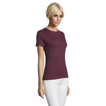REGENT WOMEN T-SHIRT 150, burgundy Burgundy | L