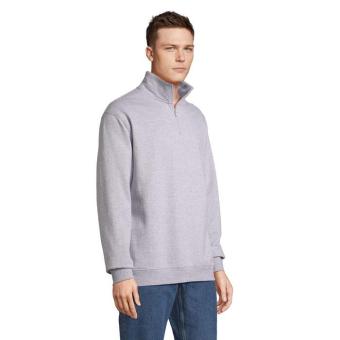 CONRAD Sweat Zip Collar, Grey melange Grey melange | XS