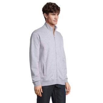 COOPER SWEATSHIRT FULL ZIP, Grau Melange Grau Melange | XXS