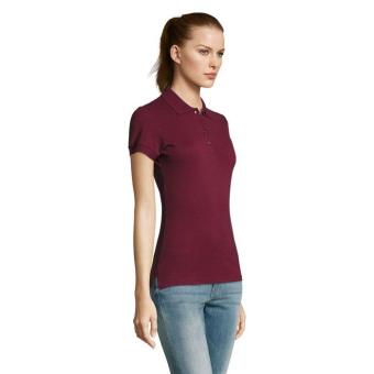 PASSION DAMEN POLO 170g, bordeaux Bordeaux | L