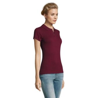 PERFECT WOMEN POLO 180, burgundy Burgundy | L