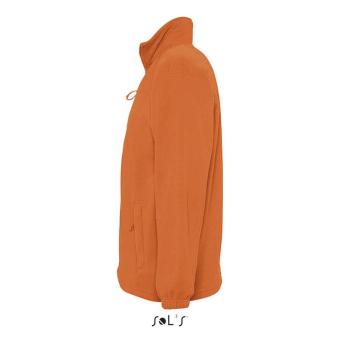 NORTH Zipped Fleece Jacket, orange Orange | XS