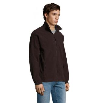 NORTH Zipped Fleece Jacket, dark chocolate Dark chocolate | XS