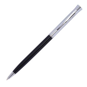 Slim metal ballpoint pen Black