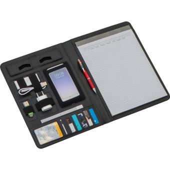 DIN A4 conference folder Black