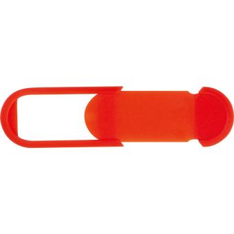 Abdeckung für die Webcam Computer/Laptop Rot