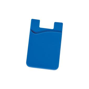 Kartenhalter für Smartphones zum Aufkleben Blau