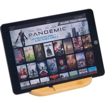 Bamboo tablet and smartphone holder Fawn