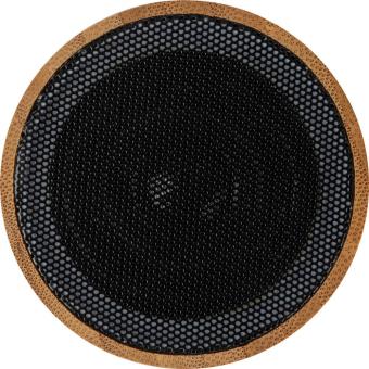Bluetooth Lautsprecher mit Bambusummantelung Beige