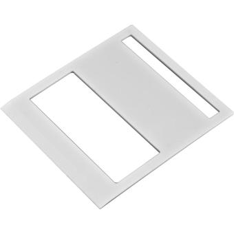 Tischrechner Eigendesign mit 12 Digits aus Kunststoff Weiß