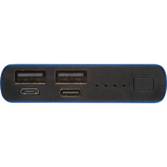 powerbank made from recycled aluminium 10.000 mAh Aztec blue