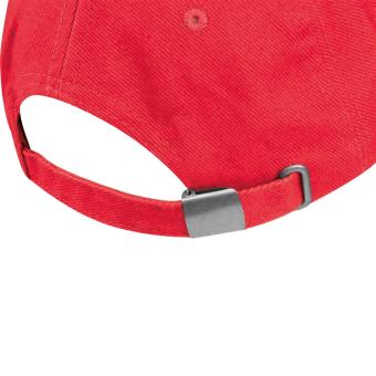 6-panel sandwich baseball cap Red