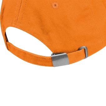 6-panel sandwich baseball cap Orange