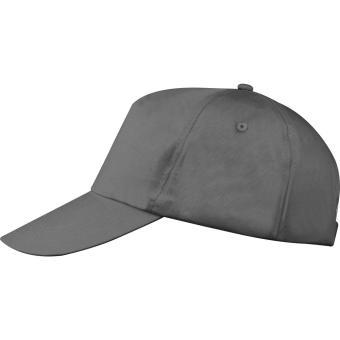 5-panel classic baseball cap Anthracite