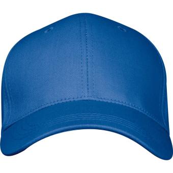 CrisMa baseball cap made from recycled cotton Aztec blue