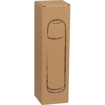 Vakuum Isolierkanne aus Edelstahl, 500ml Weiß