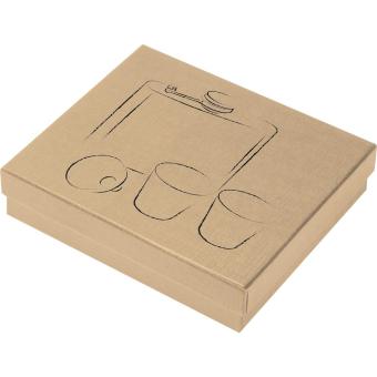 Hipflask set with 2 cups Convoy grey