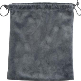 Reiseset Nackenkissen, Schlafbrille, Wäschebeutel Grau