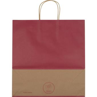 Papiertasche groß GUS Burgund