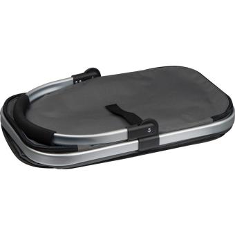 Shopping basket with cooling compartment Anthracite