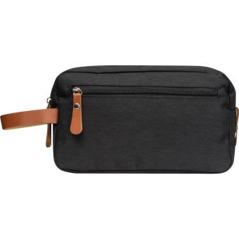 Polyester cosmetic bag Black