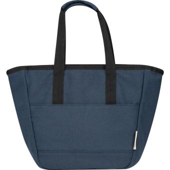 Kühltasche aus recycelter Baumwolle Dunkelblau