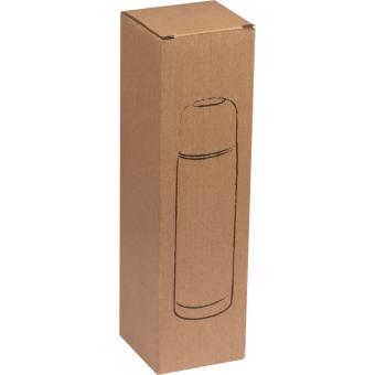 Vakuum Isolierkanne aus Edelstahl, 500ml Grau