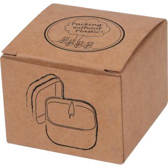 Candle in a metal tin Copper