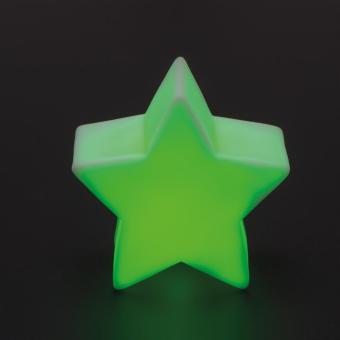 Night light in the shape of a star White