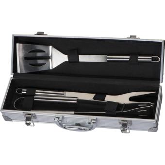 Barbecue set in case Convoy grey