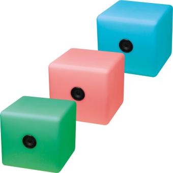 Coulour changing LED speaker White