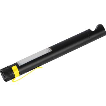 COB Taschenlampe mit Flaschenöffner Gelb