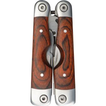 Multifunction tool, stainless steel Brown