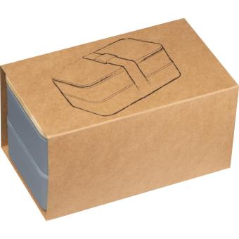 Lunchbox with two compartments Convoy grey