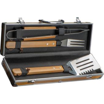 3-piece BBQ cutlery Fawn