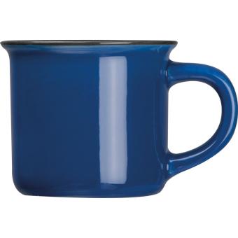 Ceramic espresso mug Aztec blue