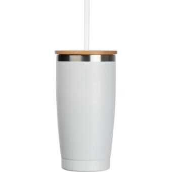 To go cup with straw White