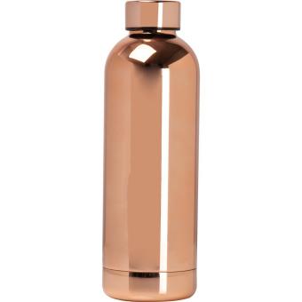 Vacuum stainless steel drinking bottle, 500ml Copper