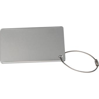 Survival Kofferanhänger aus Aluminium Schwarz