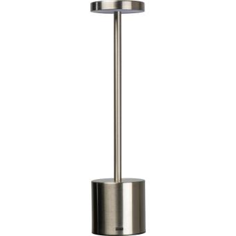 Stainless steel table lamp with rechargeable battery Convoy grey