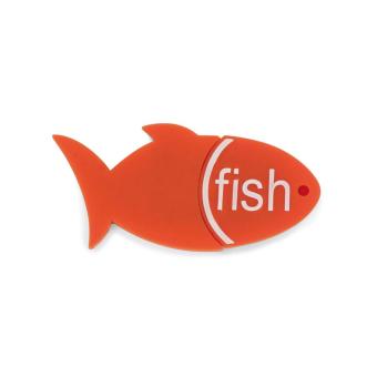 USB Stick Fisch Orange | 128 MB