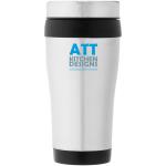 Elwood 410 ml insulated tumbler Silver/black