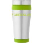 Elwood 410 ml insulated tumbler, silver Silver, softgreen