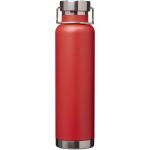 Thor 650 ml copper vacuum insulated sport bottle Red